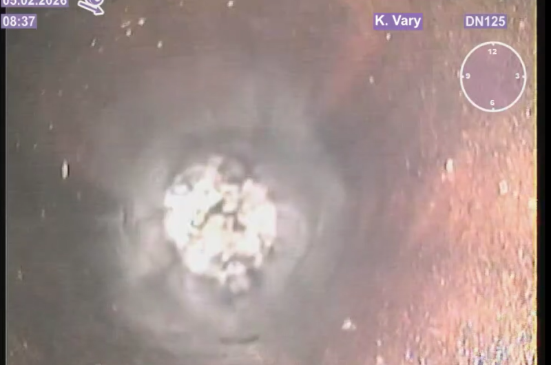 Pohled do kanalizace