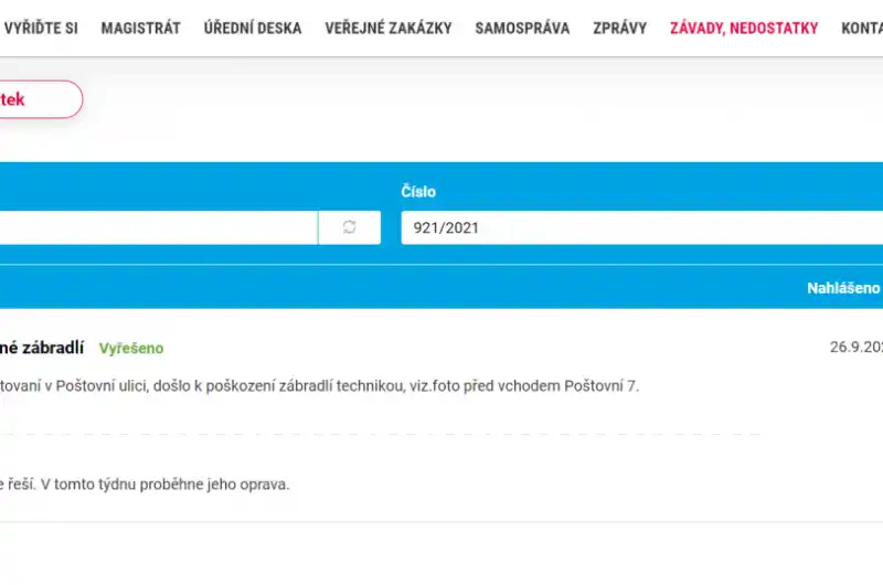 Závada