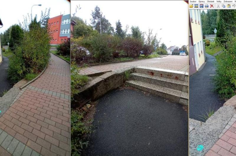 tři schody chodnik Sokolovská 24/108