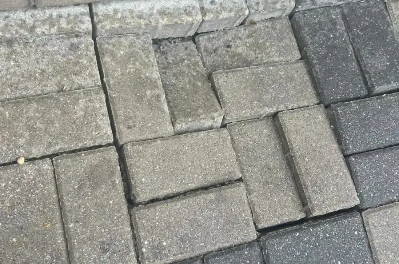 před vchodem