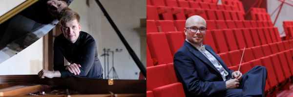 Marek Kozák – klavír Ondřej Vrabec – šéfdirigent KSO