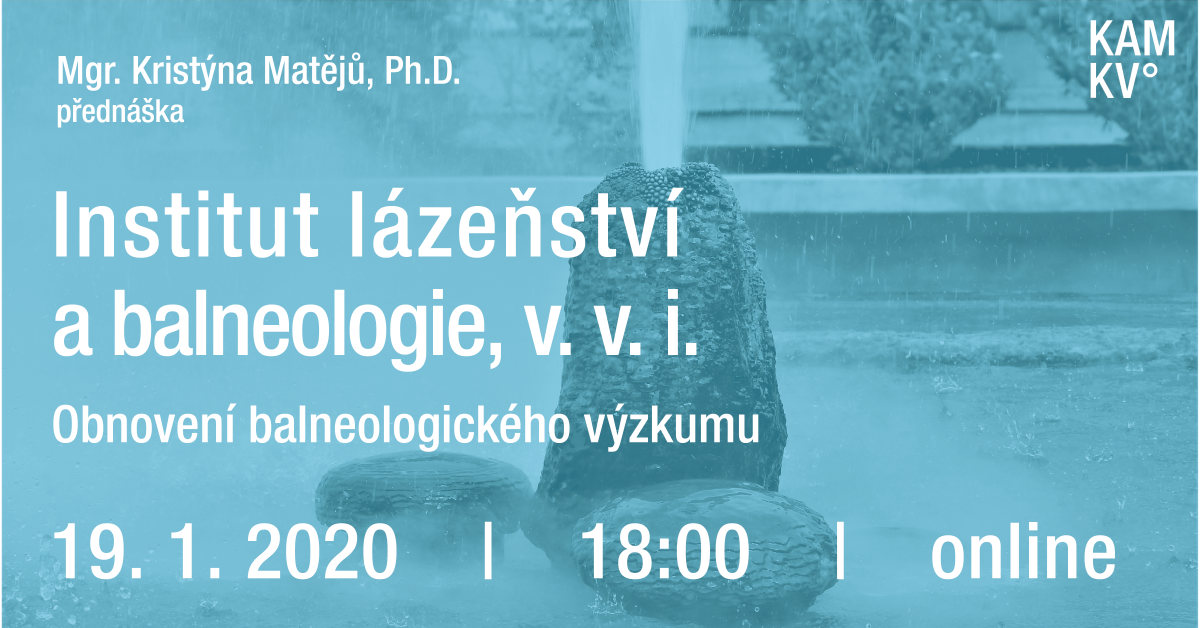 Přednáška: Mgr. Kristýna Matějů, Ph.D.