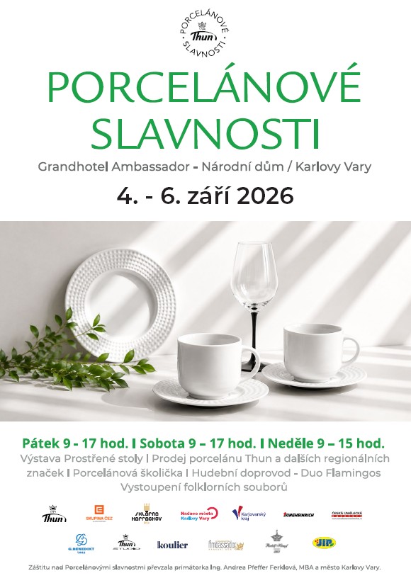 Leták Podzimní porcelánové slavnosti